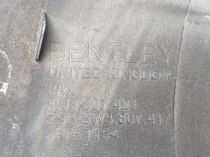 2012 2013 2014 2015 BENTLEY CONTINENTAL GT GTC REAR BUMPER COVER OEM USED