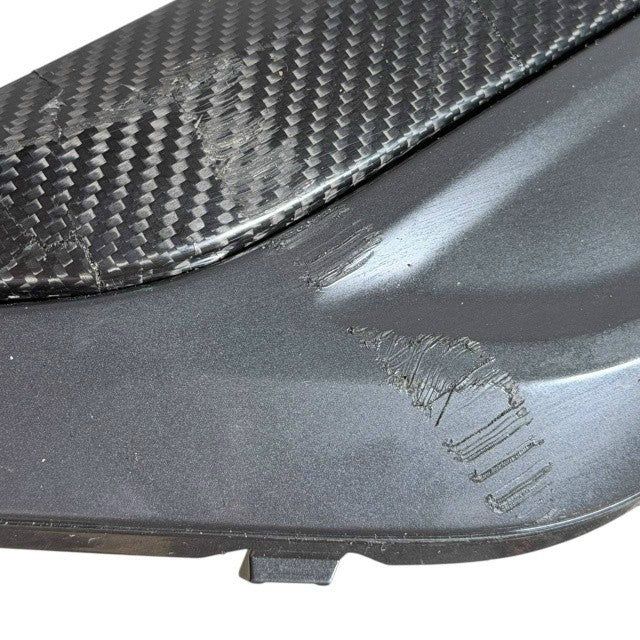 2020 2021-2025 BMW 840I M850I REAR BUMPER LOWER VALANCE AIR DIFFUSER TRIM CARBON