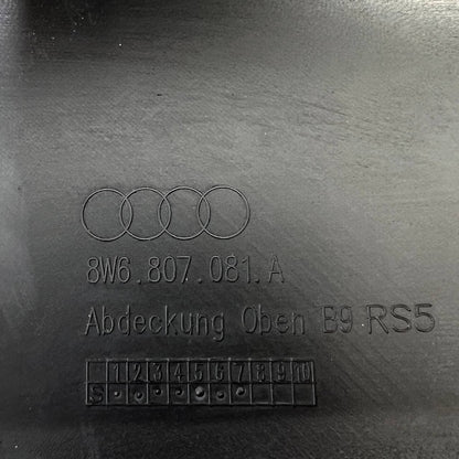 2019 2020 2021 2022-2024 AUDI RS5 FRONT BUMPER UPPER RADIATOR SUPPORT COVER
