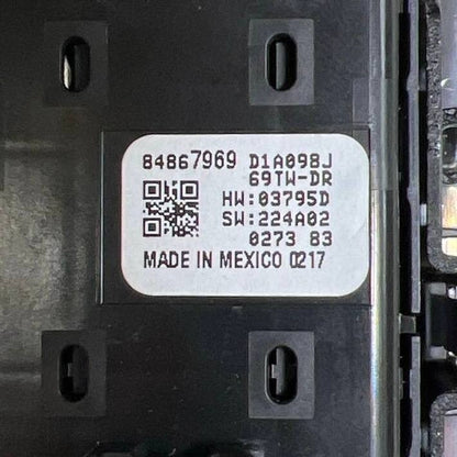 2021 2022 2023-2025 CHEVROLET CORVETTE FRONT LEFT MASTER WINDOW SWITCH DRIVER