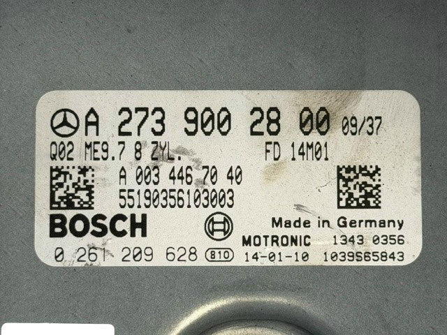 2007 2008 2009 2010 2011 MERCEDES BENZ W221 GL ENGINE CONTROL MODULE ECU UNIT