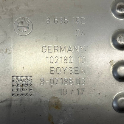 2016 2017 2018 2019 2020 2021 BMW 7 G11 G12 REAR EXHAUST SYSTEM MUFFLER OEM USED