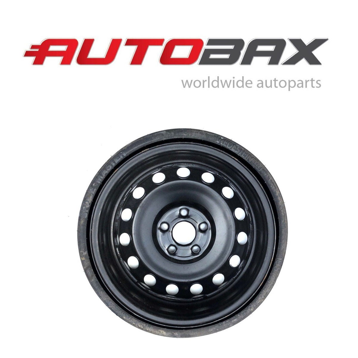 2004-2009 VOLKSWAGEN TOUAREG EMERGENCY SPARE TIRE DONUT 17 ET40 5x130 T195x80