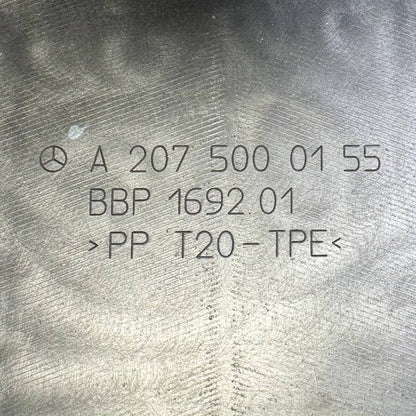 2010 2011 2012 2013 2014 MERCEDES-BENZ C207 W207 E350 UPPER RADIATOR FAN SHROUD