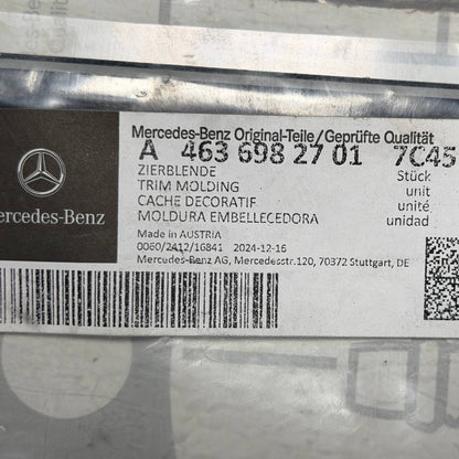 2019 2020 2021 2022-2024 MERCEDES BENZ W463 REAR FENDER MOLDING TRIM LEFT DRIVER