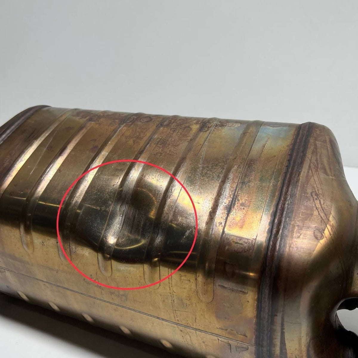 2020 2021 2022 2023 PORSCHE CARRERA 911 992 REAR CENTER EXHAUST SYSTEM MUFFLER