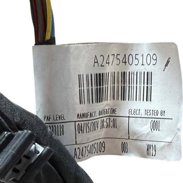 2020 2021 2022 2023-2025 MERCEDES BENZ X247 GLB FRONT BUMPER WIRING WIRE HARNESS