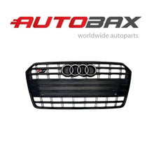 2016 2017 2018 AUDI S7 FRONT COVER GRILLE W/ EMBLEM COLOR BLACK OEM 4G8853651J