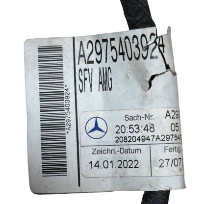2022 2023-2025 MERCEDES BENZ EQS V297 FRONT BUMPER WIRE PARKING HARNESS RIGHT