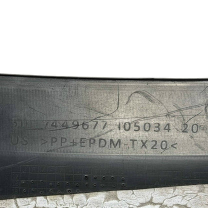2019 2020 2021 2022 BMW X7 G07 FRONT BUMPER TRIM MOLDING SPOILER DIFFUSER OEM