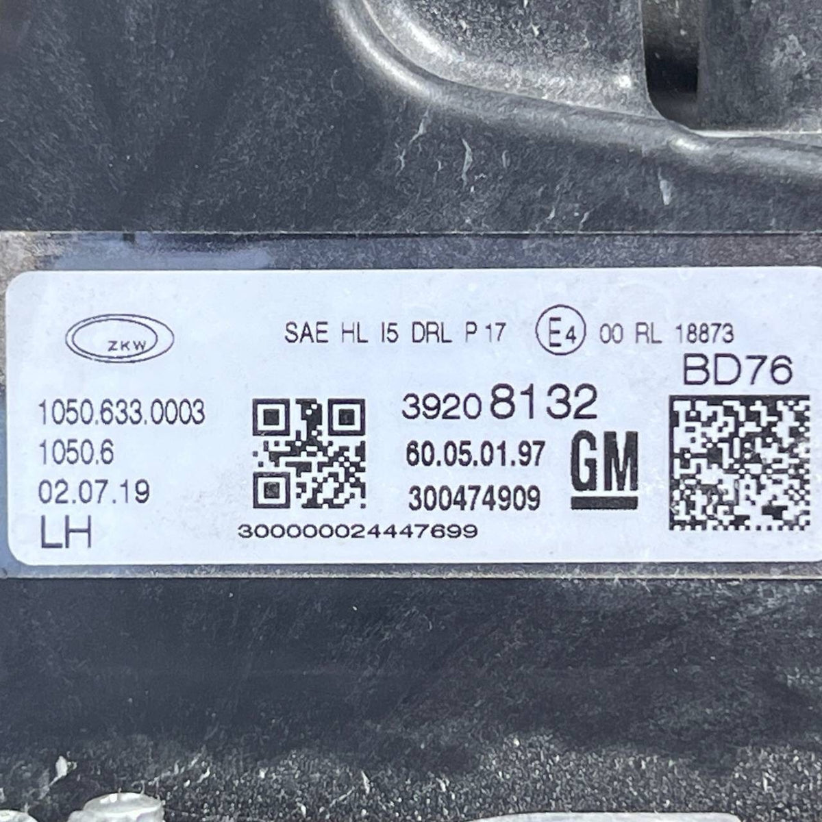 2018 2019 2020 2021 BUICK REGAL FRONT LEFT DRIVER SIDE HEADLIGHT HEADLAMP USED