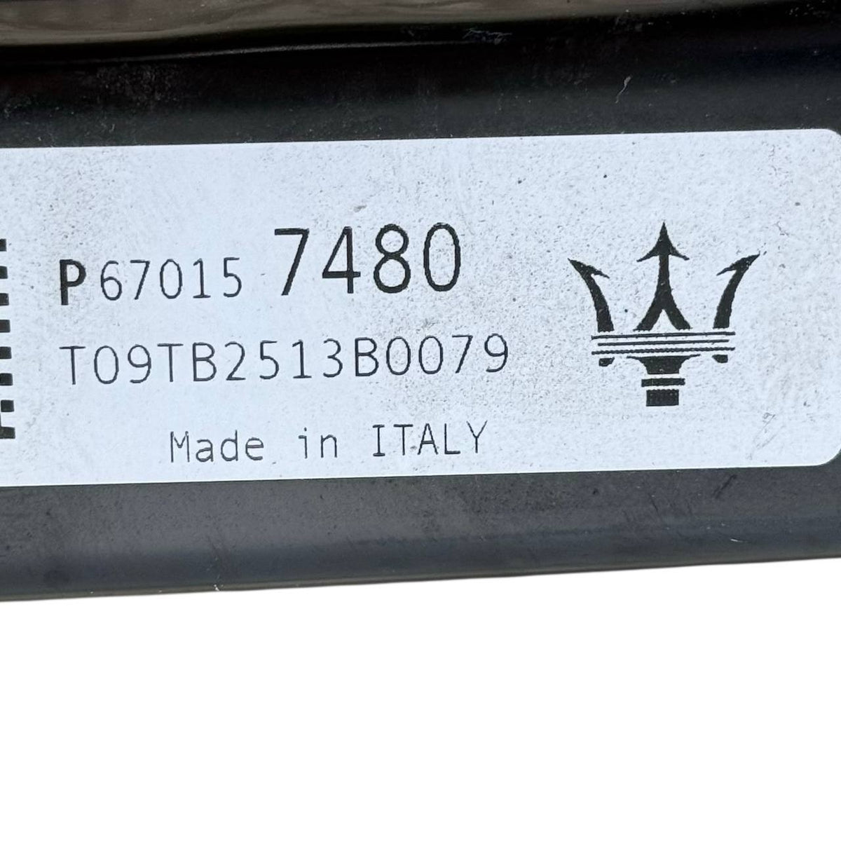 2023 2024 2025 MASERATI GRECALE FRONT BUMPER REINFORCEMENT CRASH IMPACT BAR OEM