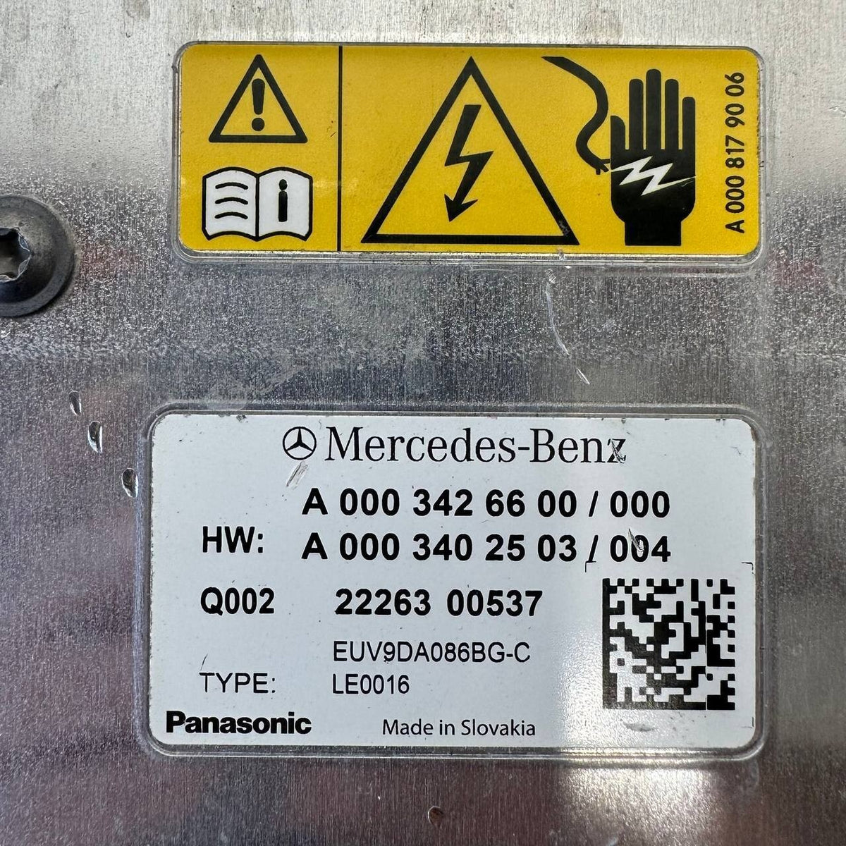 2022 2023-2025 MERCEDES-BENZ EQS EQE INVERTER CONVERTER CONTROL MODULE UNIT OEM