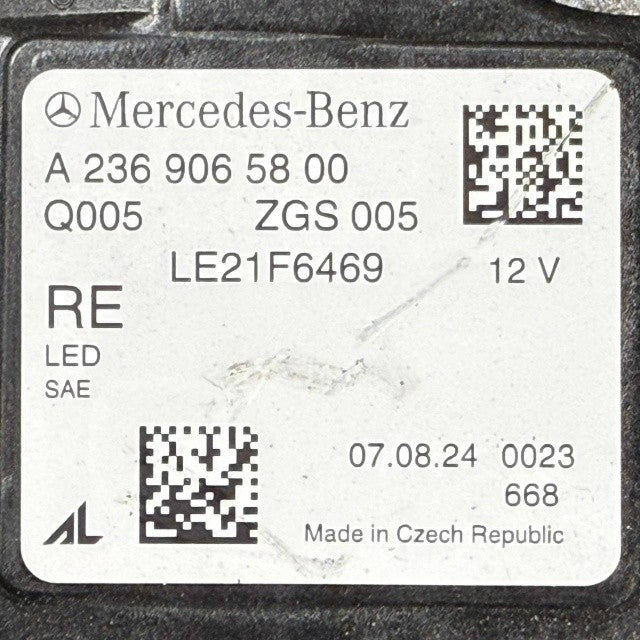 2024 2025 2026 2027 MERCEDES BENZ C236 CLE450 RIGHT PASSENGER HEADLIGHT HEADLAMP