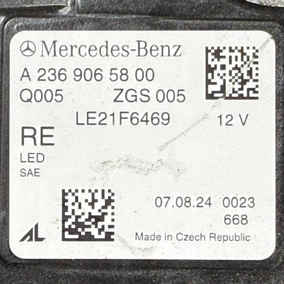 2024 2025 2026 2027 MERCEDES BENZ C236 CLE450 RIGHT PASSENGER HEADLIGHT HEADLAMP