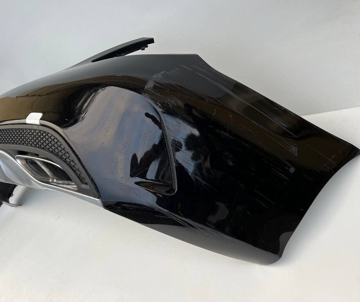 2015-2018 MERCEDES C-CLASS C300 C450 W205 AMG REAR BUMPER COVER W/ EXHAUST TIPS