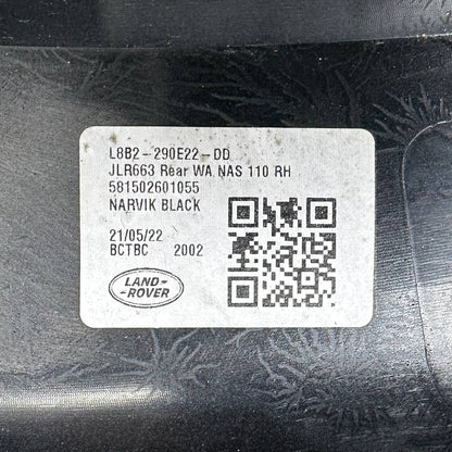 2020 2021 2022-2025 LAND ROVER DEFENDER L663 WHEEL ARCH FLARE MOLDING RIGHT REAR