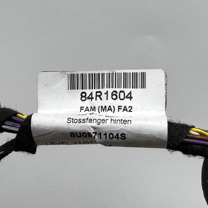 2016 2017 2018 AUDI Q3 REAR BUMPER PARKING AID WIRING WIRE HARNESS OEM USED