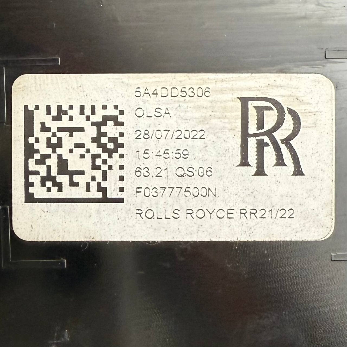 2021 2022 2023 2024 ROLLS ROYCE GHOST REAR LEFT DRIVER SIDE TAILLIGHT LAMP