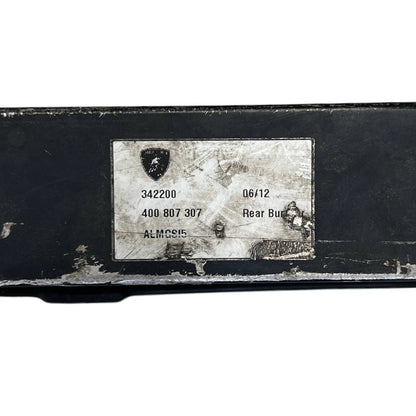 2009 2010-2014 LAMBORGHINI GALLARDO REAR BUMPER REINFORCEMENT IMPACT CRASH REBAR