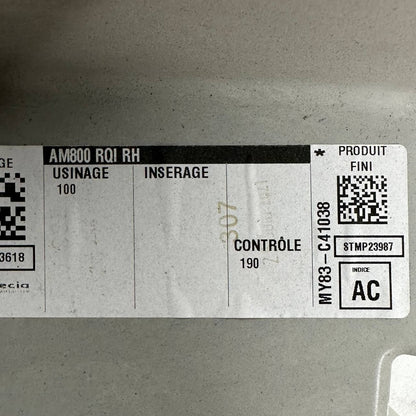 2021 2022 2023 2024 ASTON MARTIN DBX REAR BODY PANEL RIGHT PASSENGER QUARTER OEM