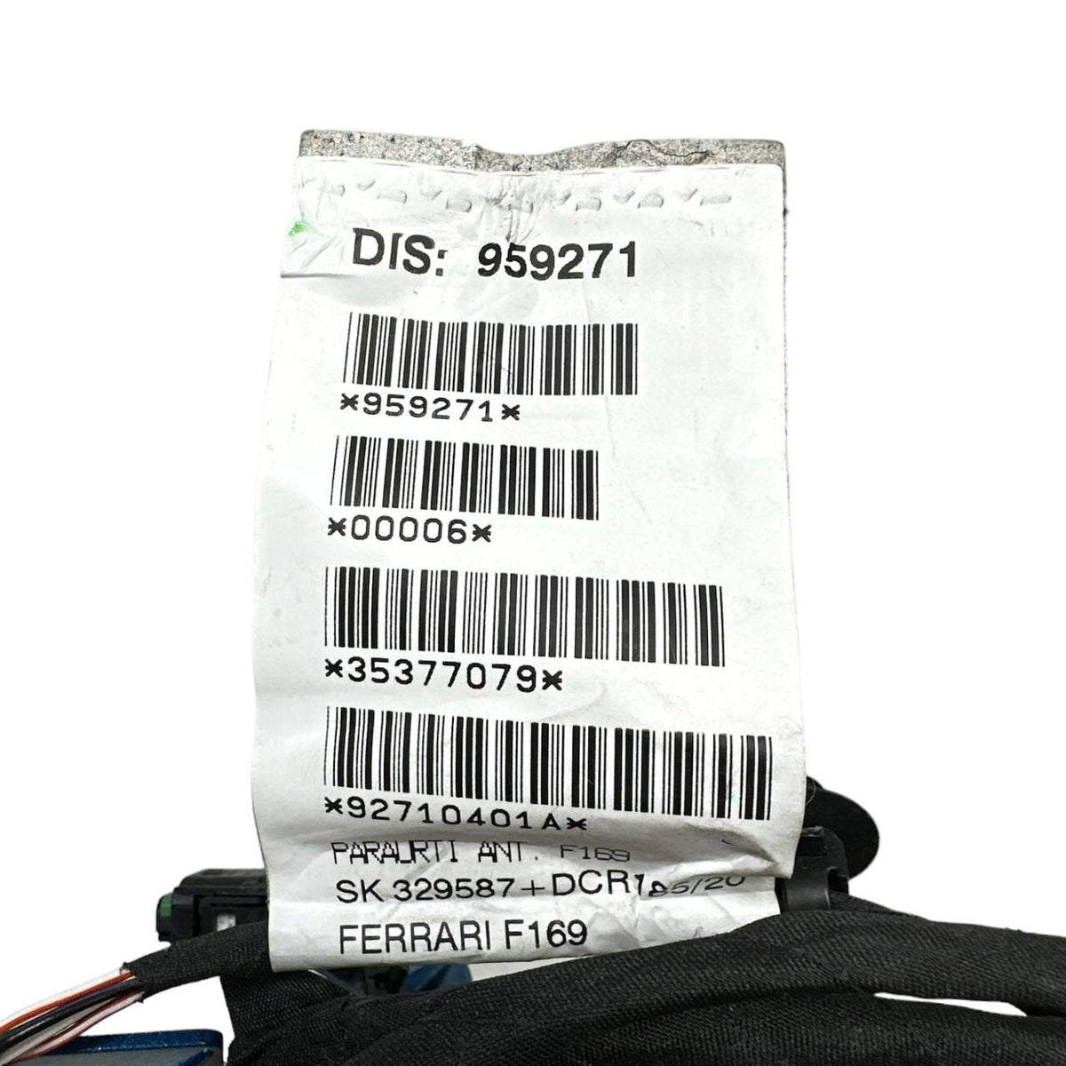 2020 2021 2022-2025 FERRARI F169 ROMA FRONT BUMPER CABLE WIRING HARNESS OEM USED