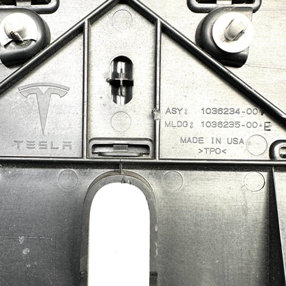 2016 2017 2019-2021 TESLA MODEL X FRONT CENTER UNDERHOOD APRON OEM 103623500E