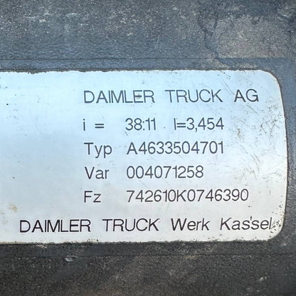 2020-2024 MERCEDES-BENZ W463 G-CLASS AMG G63 REAR AXLE DIFFERENTIAL ASSY CARRIER