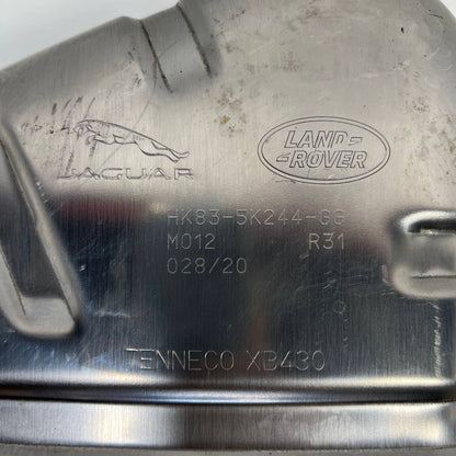 2017 2018 2019 2020 JAGUAR F-PACE REAR RIGHT EXHAUST MUFFLER PIPE RH USED OEM
