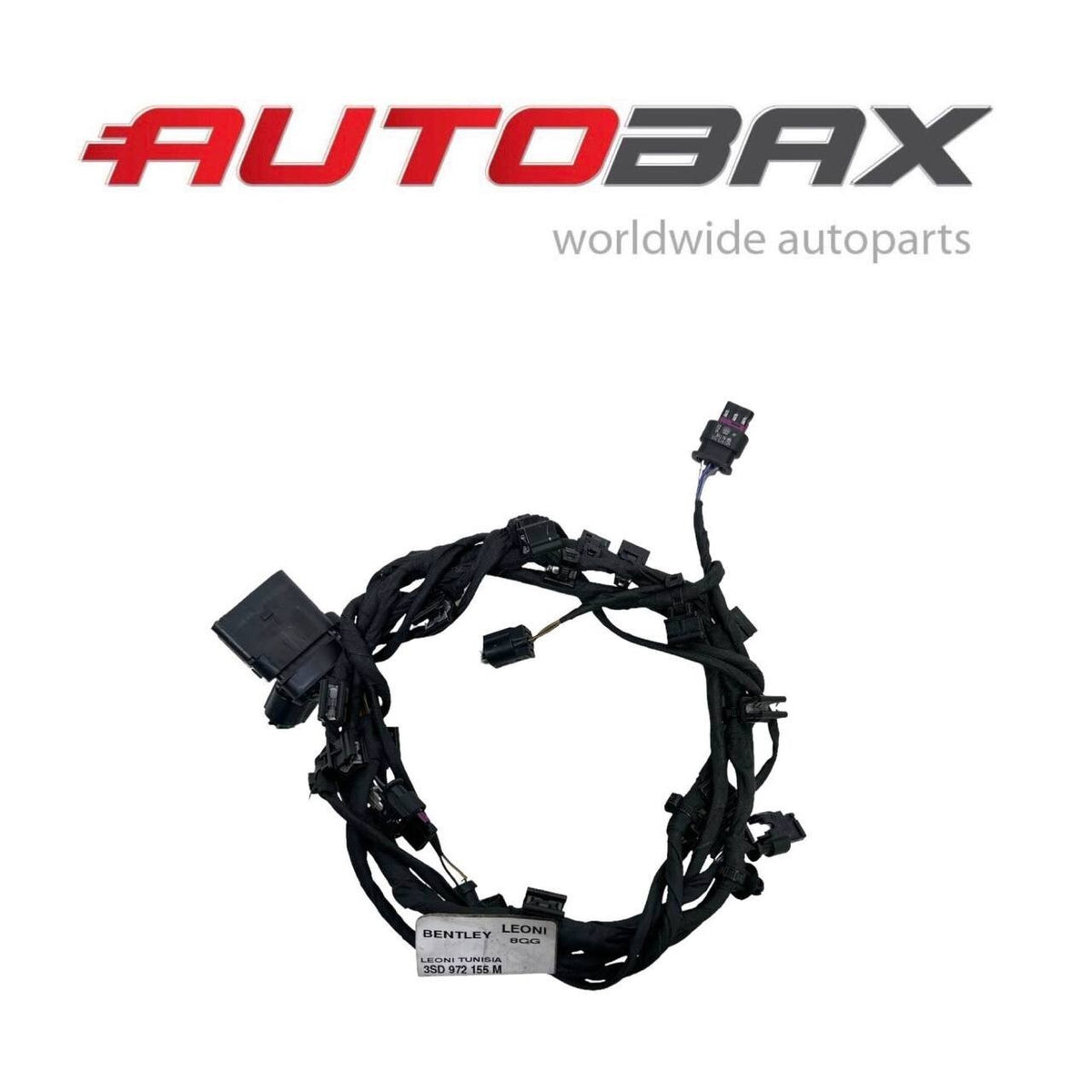 2018 2019 2020 2021-2024 BENTLEY CONTINENTAL GT FRONT BUMPER WIRING WIRE HARNESS