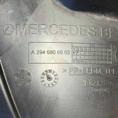 2023 2024-2026 MERCEDES BENZ EQE FRONT RIGHT WHEEL FENDER LINER SPLASH GUARD