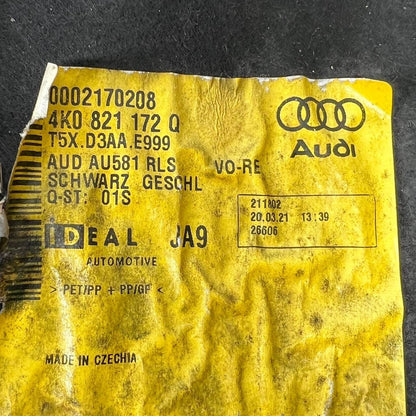 2019 2020 2021 2022 AUDI A6 C8 FRONT RIGHT PASSENGER FENDER LINER SPLASH SHIELD