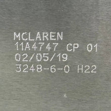 2012 2013 2014 MCLAREN MP4-12C UNDERTRAY SKID PLATE SPLASH SHIELD GAURD OEM NEW