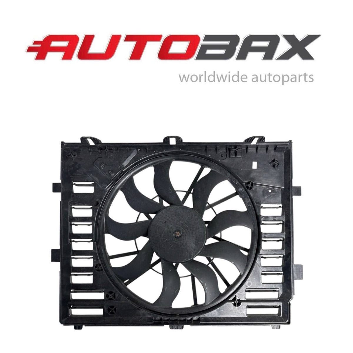 2011 2012 2013 2014-2017 VOLKSWAGEN TOUAREG RADIATOR COOLING FAN SHROUD W/ MOTOR