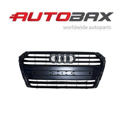 2017 2018 2019 AUDI A4 S4 FRONT BUMPER RADIATOR GRILLE GRILL OEM USED