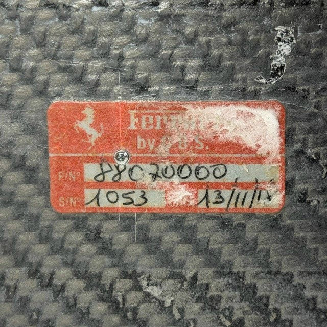 2018 2019-2024 FERRARI 812 SUPERFAST 812 GTS MOLDING LEFT TRIM CARBON SILL PLATE