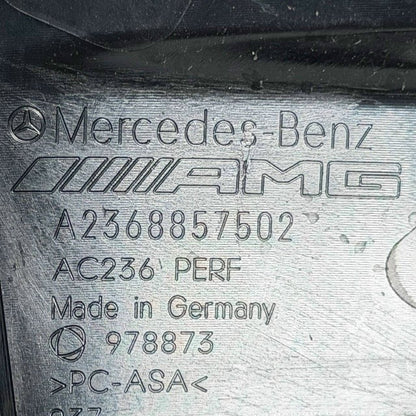 2024 2025 2026 MERCEDES BENZ CLE C236 AMG FRONT BUMPER LOWER GRILLE OEM USED