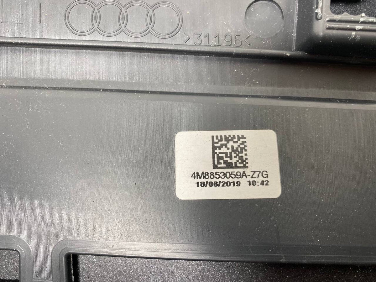2019 2020 2021 AUDI Q8 OEM REAR DOOR LH LEFT DRIVER SIDE LOWER CLADDING MOLDING