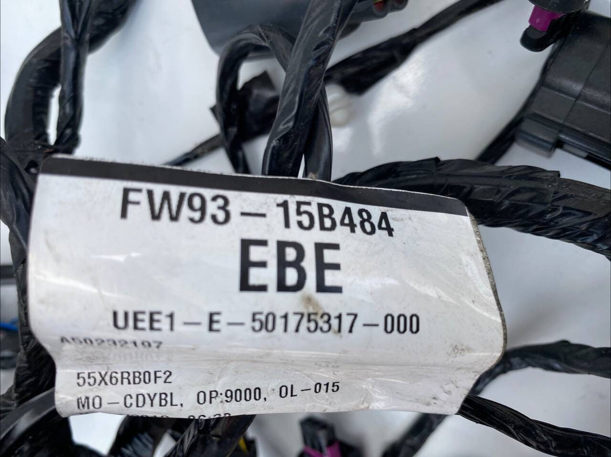 2009 2010 2011 2012-2015 JAGUAR XJ REAR BUMPER PARKING SENSOR WIRING HARNESS OEM