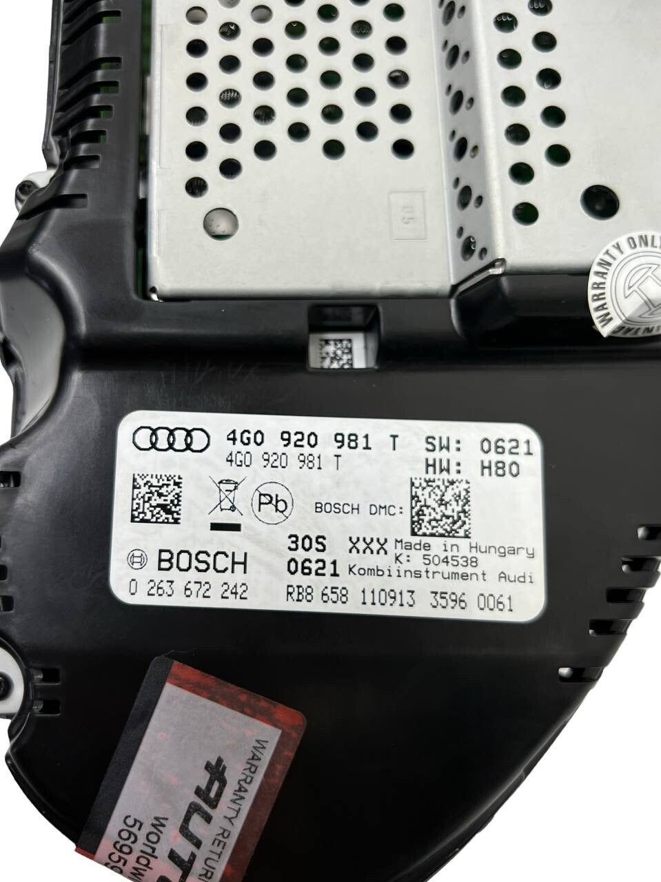 2011 2012 2013 2014 2015 AUDI A6 S6 SPEEDOMETER INSTRUMENT CLUSTER OEM USED