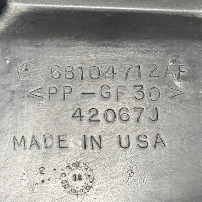 2013 2014 2015 2016 2017-2024 RAM 1500 RADIATOR SUPPORT SHUTTER AIR GRILLE COVER
