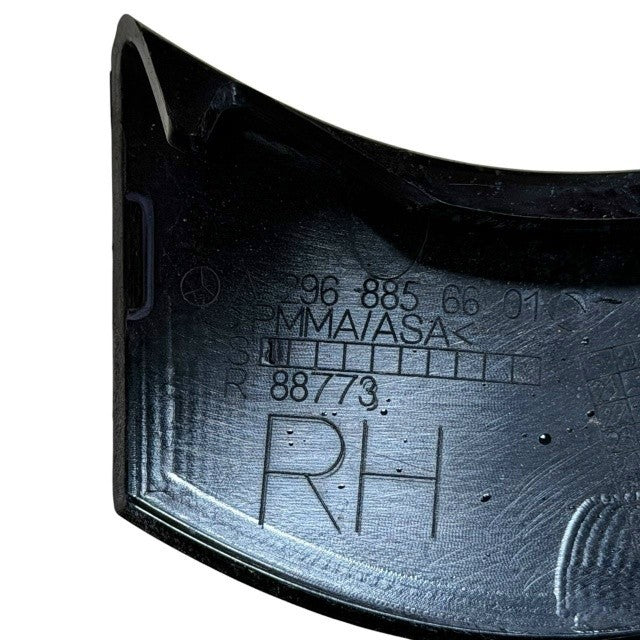 2023 2024-2026 MERCEDES BENZ X296 EQS FRONT RIGHT PASSENGER BUMPER GRILLE TRIM