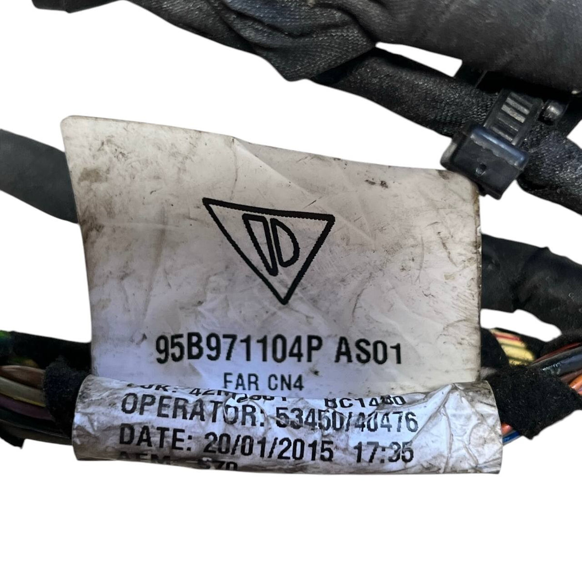 2014 2015 2016 2017 2018 PORSCHE MACAN REAR BUMPER WIRE HARNESS OEM USED