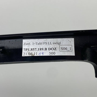 2011 2012 2013-2017 VW FRONT CENTER DASHBOARD FRESH AIR VENT GRILLE PANEL BLACK 