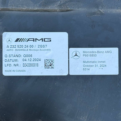 2022 2023 2024 2025 2026 MERCEDES BENZ SL63 SL55 R232 ENGINE SPLASH SHIELD COVER