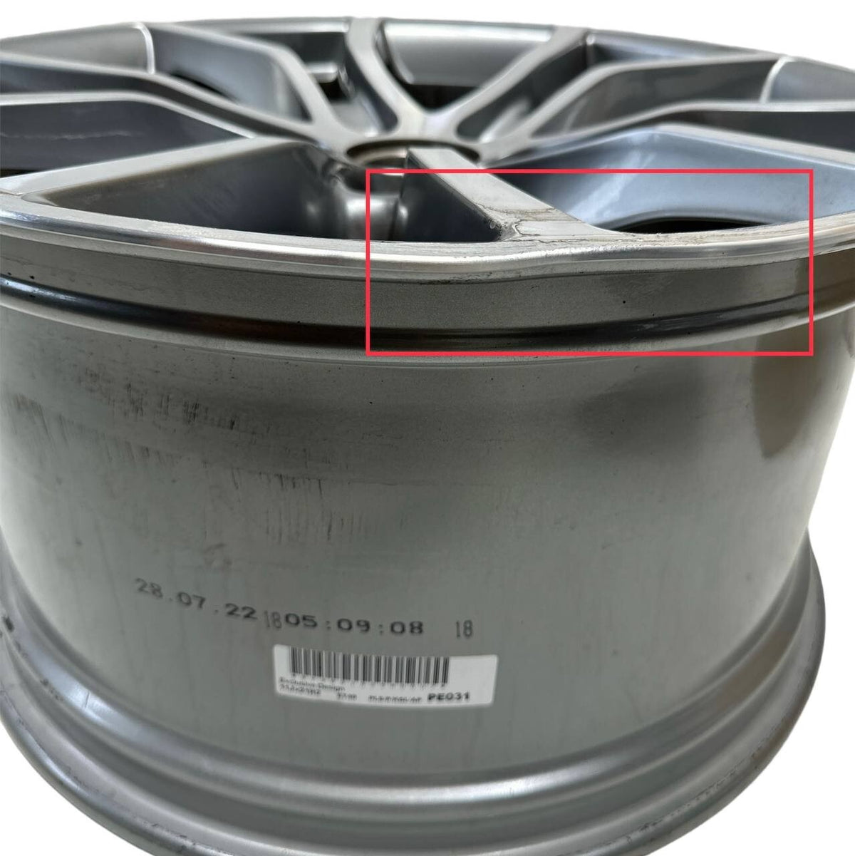 2019 2020 2021 PORSCHE CAYENNE WHEEL EXCLUSIVE DESIGN FACTORY REAR R21 11J ET49