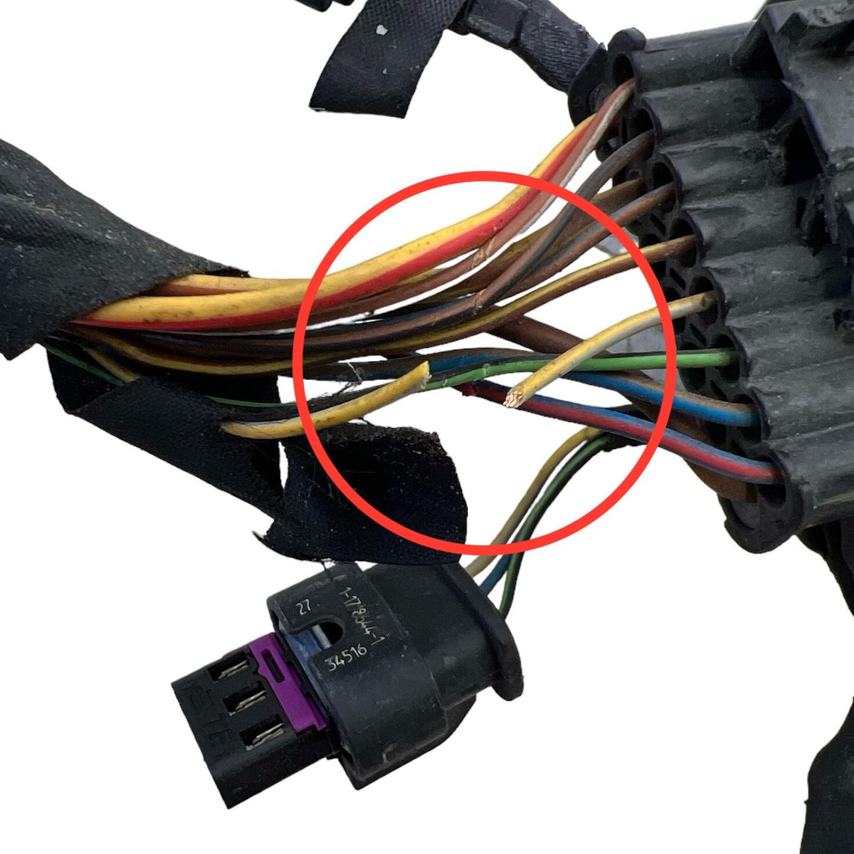2016 2017 2018 2019 2020 BMW 7 G11 G12 FRONT BUMPER WIRING SENSOR WIRE HARNESS