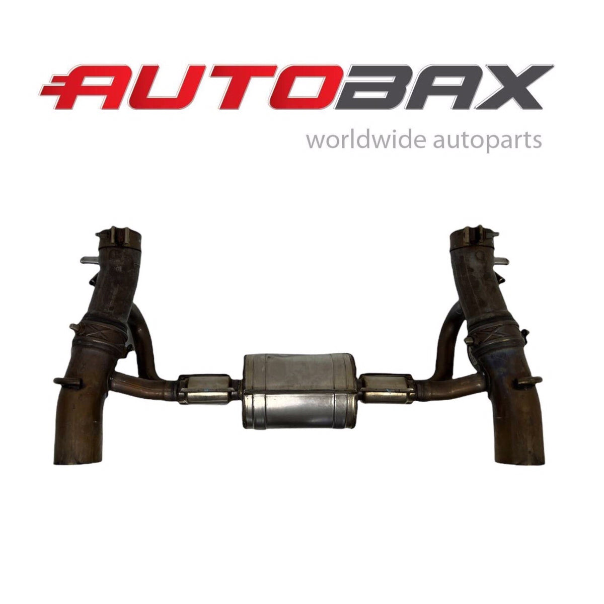 2018 2019 FERRARI 488 GTB SPIDER REAR EXHAUST SYSTEM MUFFLER CENTRAL SILENCER