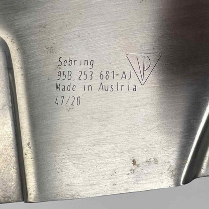 2019 2020 2021 PORSCHE MACAN REAR LEFT EXHAUST TAIL PIPE DRIVER TIP OEM USED