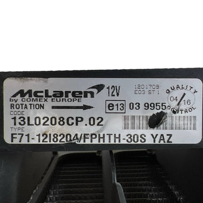 2016 2017 2018 2019-2021 MCLAREN 570S SPIDER AC CONDITIONING CONDENSER RADIATOR